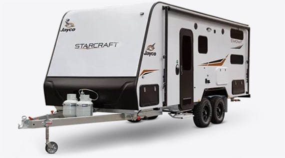 The 2025 model of the Jayco Starcraft Caravan
